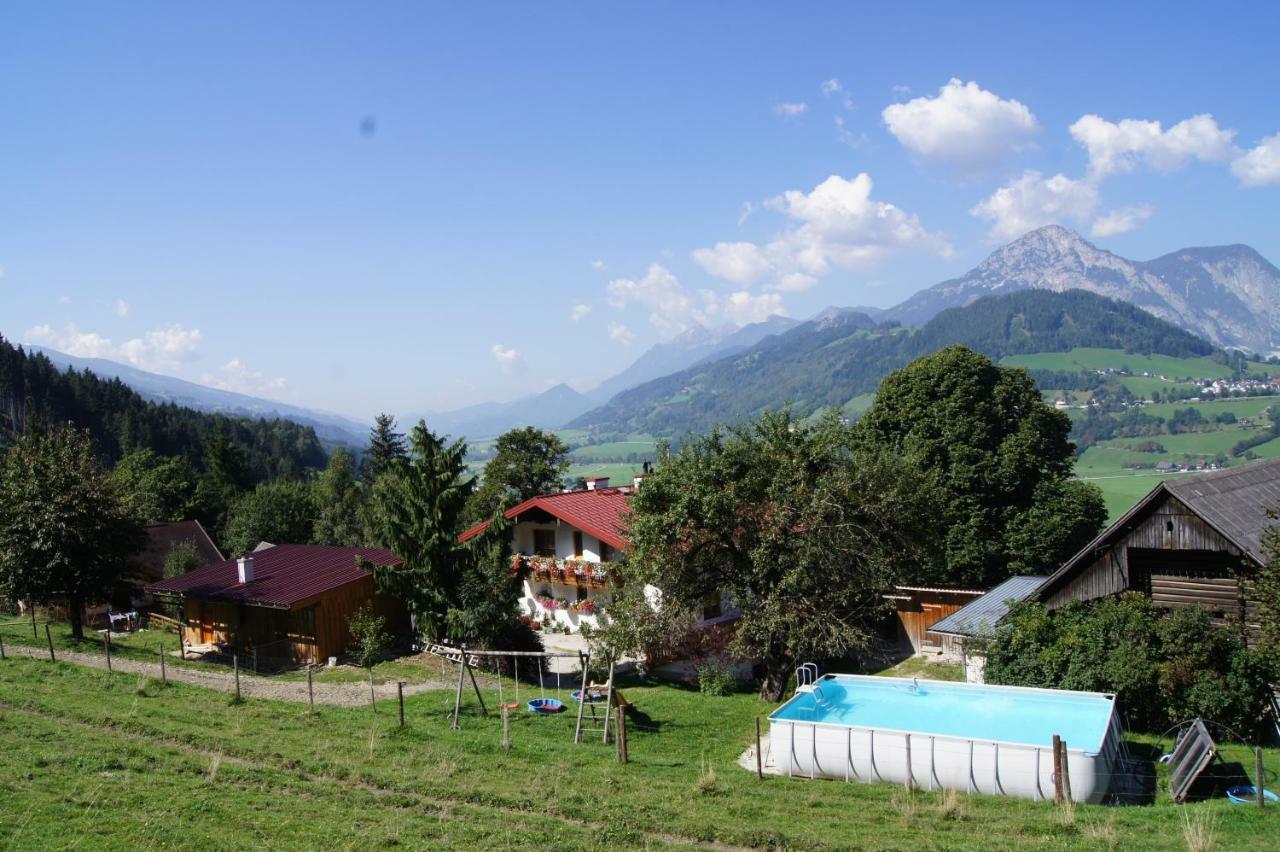 Apartament Bio-Bauernhof Greiml Grobming Zewnętrze zdjęcie